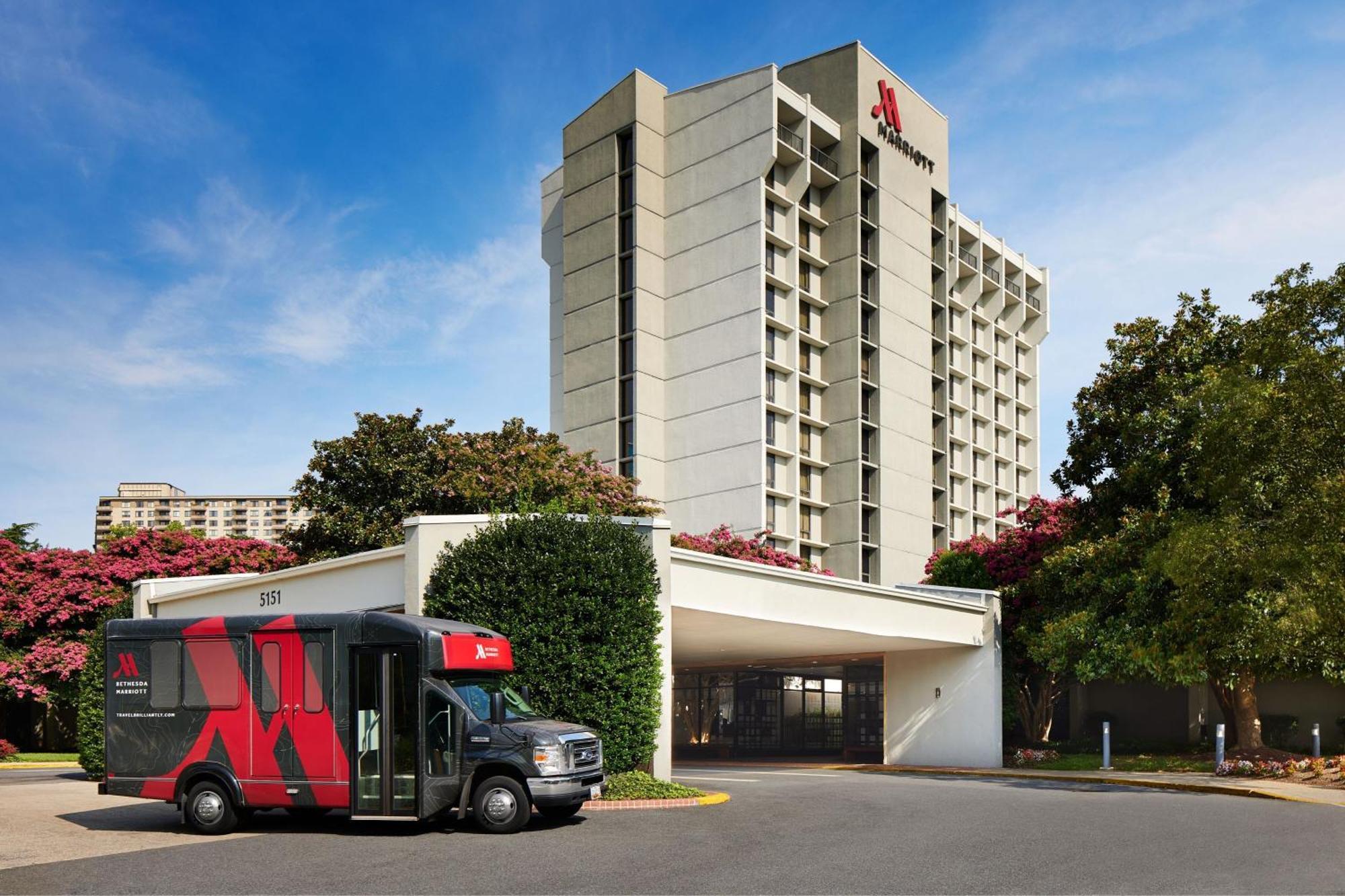 Hotel Bethesda Marriott Exterior foto